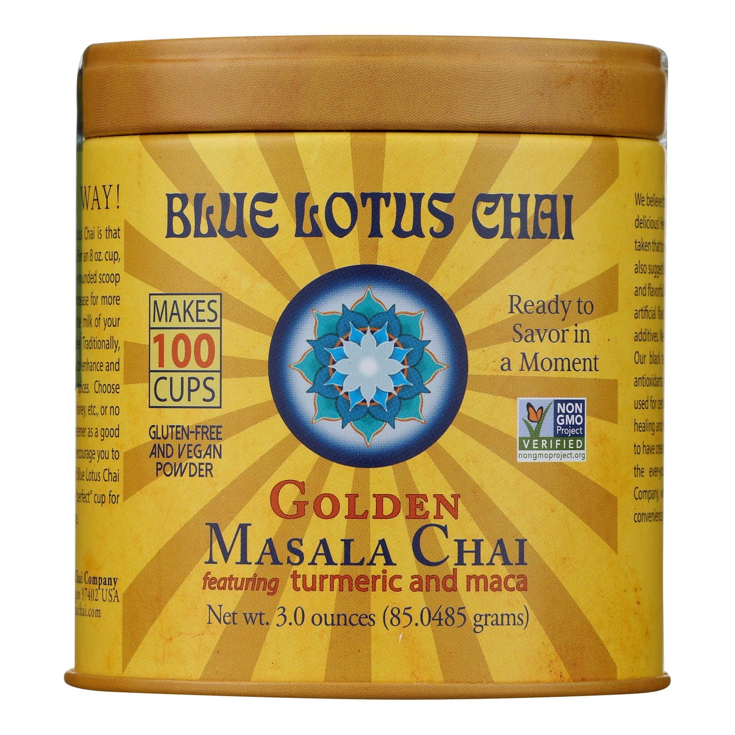 Masala Chai Golden| Blue Lotus