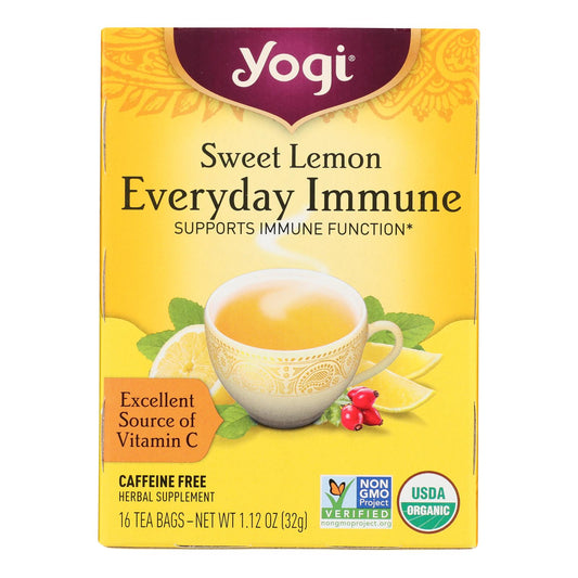 Everyday Immune Lemon Tea | Yogi