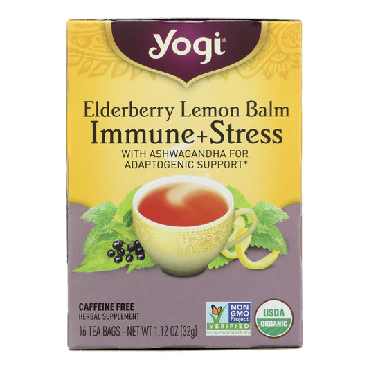 Elderberry Lemon Balm Tea | Yogi