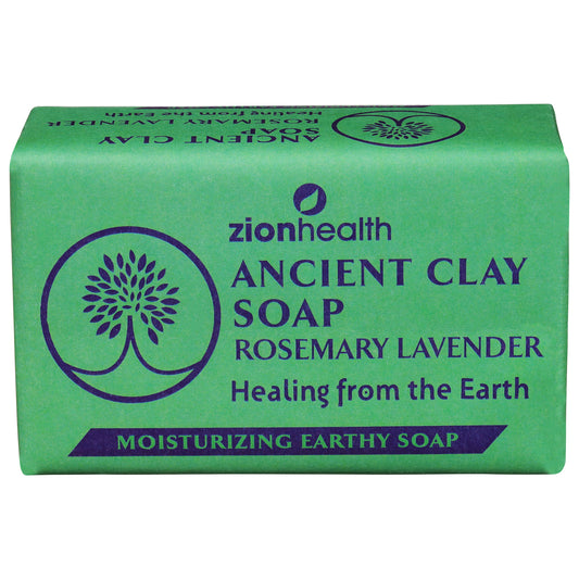 Ancient Clay Soap Rosemary Lavender | Zion Health