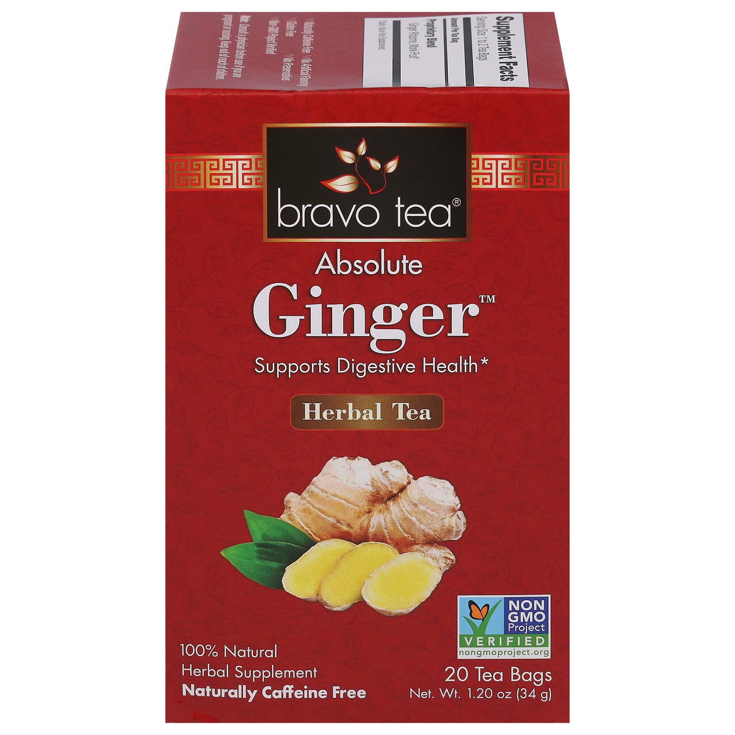 Absolute Ginger Tea | Bravo Teas And Herbs