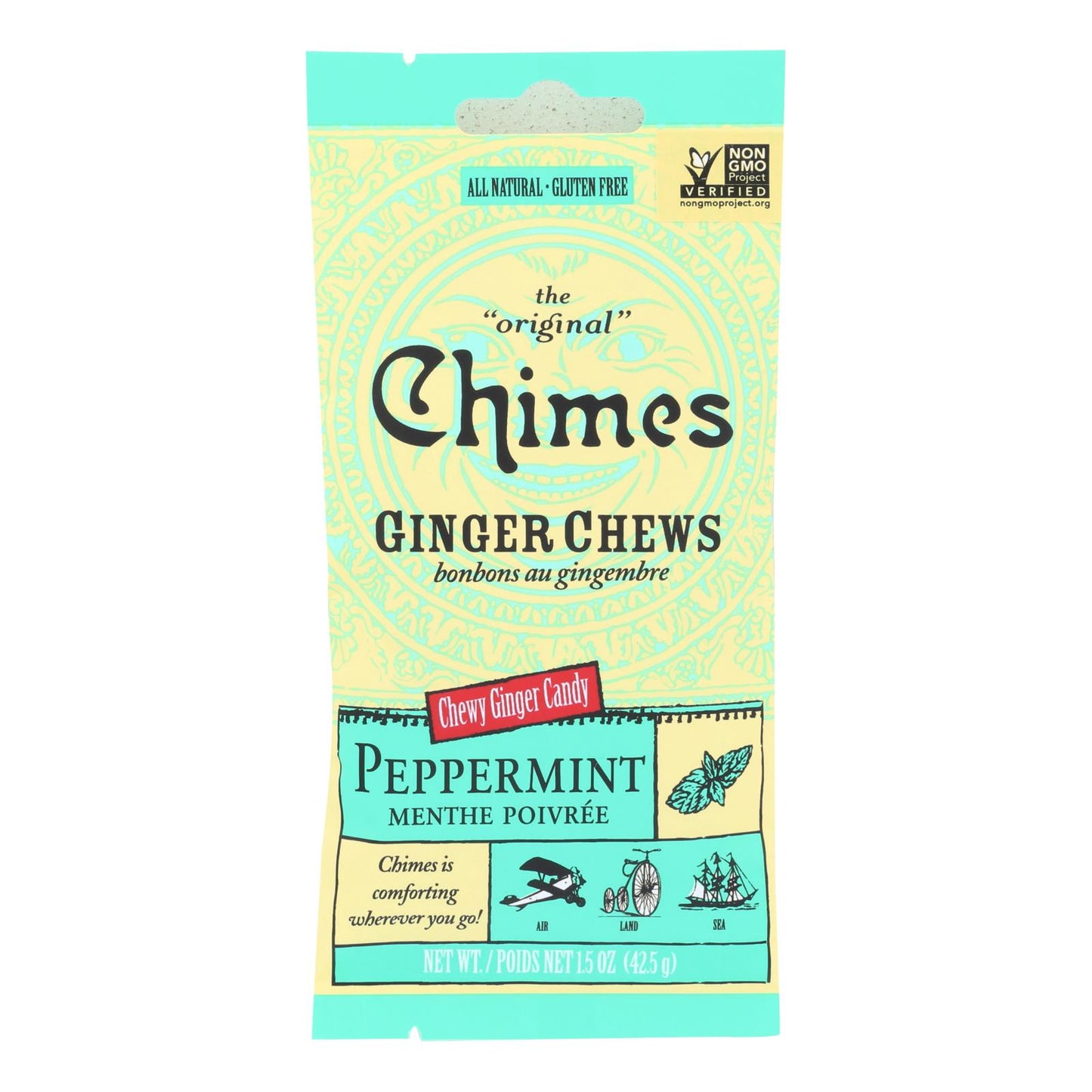 Ginger Chews Peppermint | Chimes