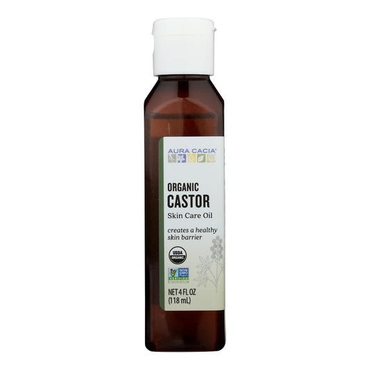 Organic Castor Skin Care Oil | Aura Cacia