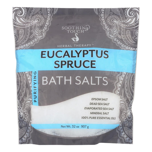 Eucalyptus Spruce  Bath Salts|Soothing Touch