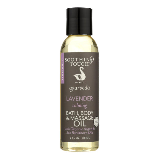 Ayurveda Calming Lavender Bath & Body Massage Oil | Soothing Touch