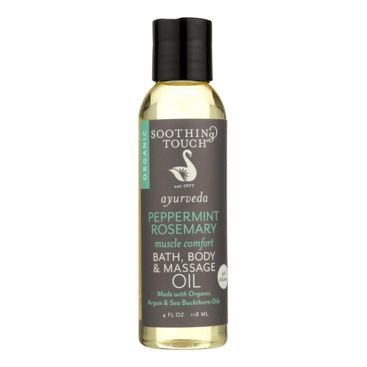 Ayurveda Peppermint Rosemary Massage Oil | Soothing Touch