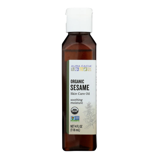 Organic Aromatherapy Sesame Oil |Aura Cacia