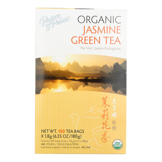 Organic Jasmine Green Teas| Prince Of Peace