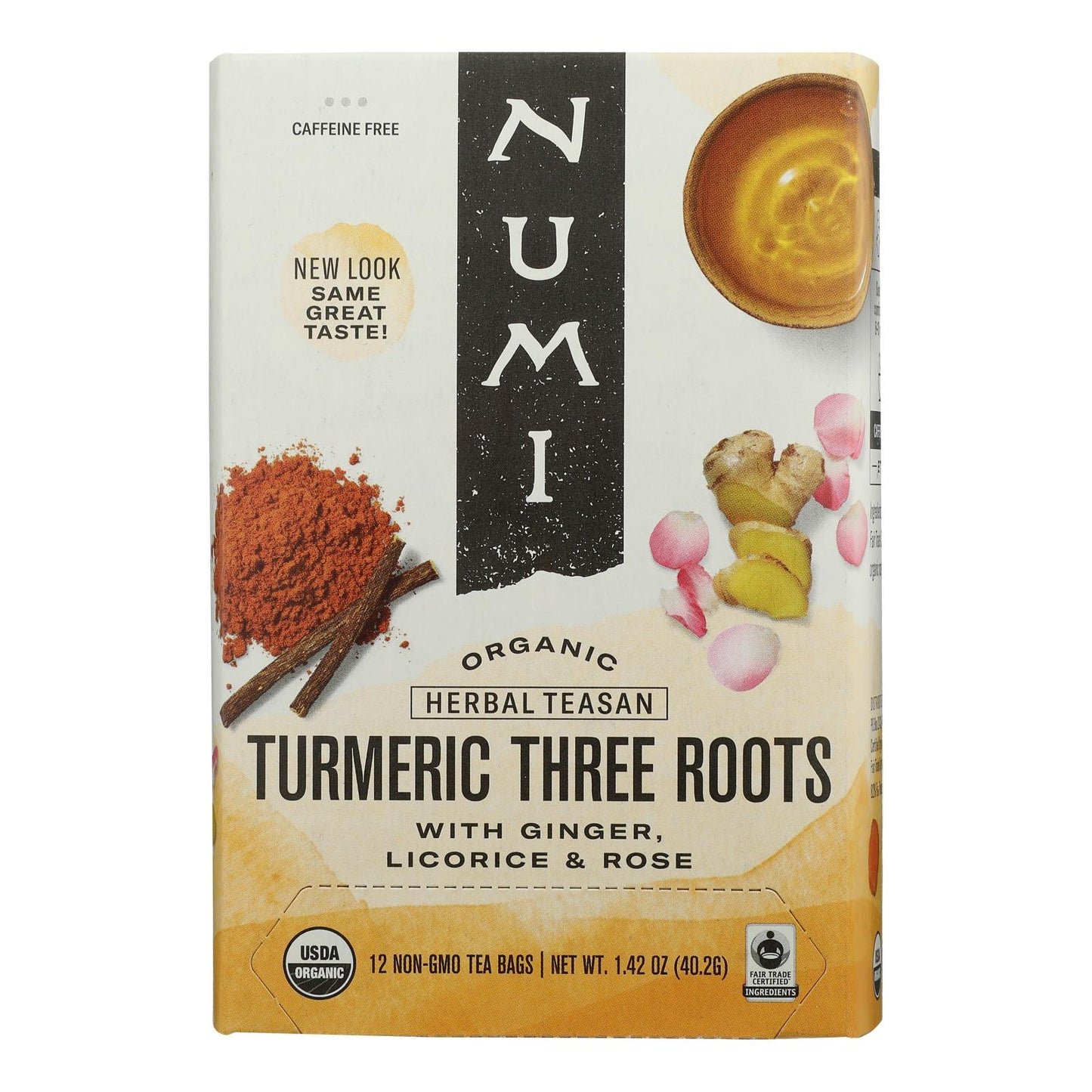 Organic Turmeric 3 Roots Tea | Numi