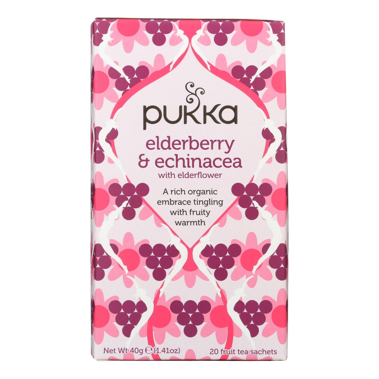 Organic Elberberry Echinacea Tea | Pukka