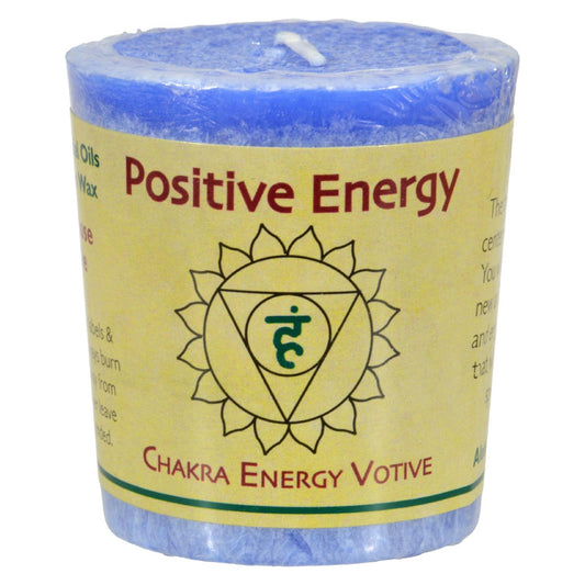 Chakra Votive Candle - Positive Energy | Aloha Bay | Case