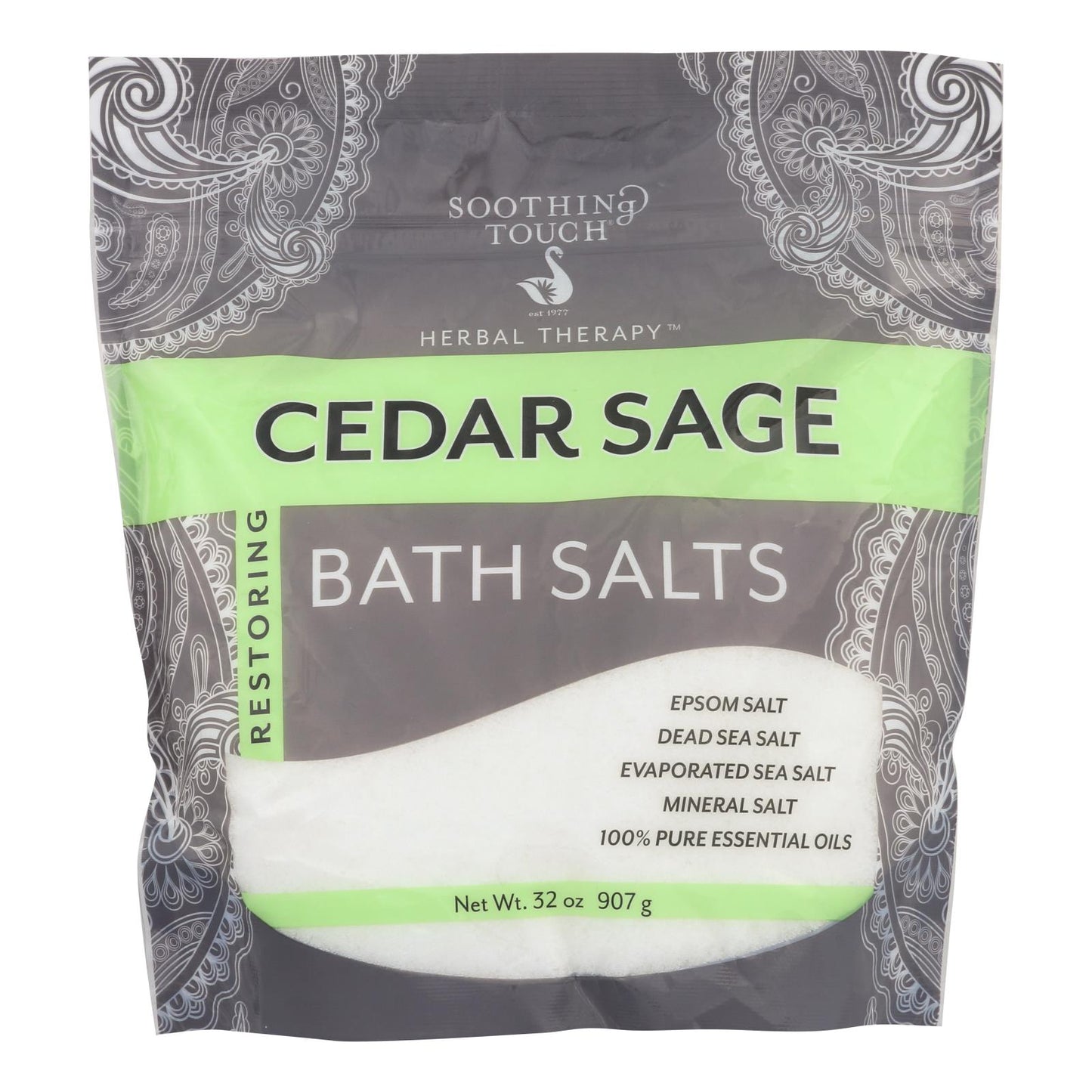 Cedar SageBath Salts|Soothing Touch