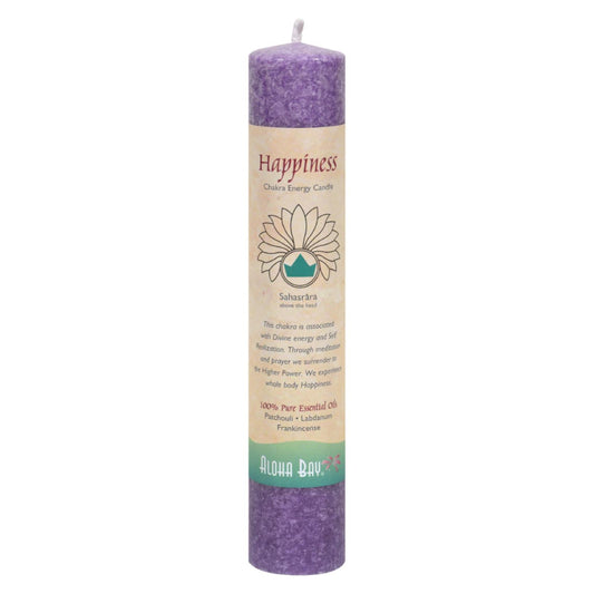 Chakra Energy Candle - Happiness | Aloha Bay