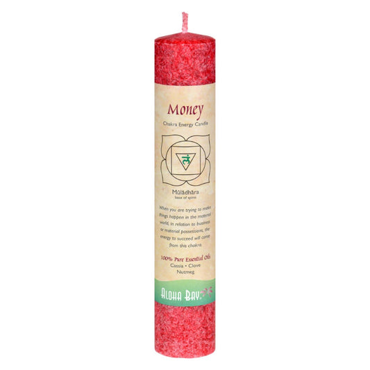 Chakra Pillar Candle - Red | Aloha Bay