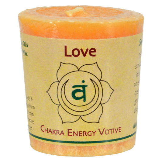 Chakra Votive Candle - Love | Aloha Bay | Case