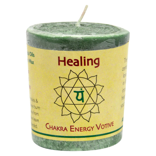 Chakra Votive Candle - Healing | Aloha Bay | Case