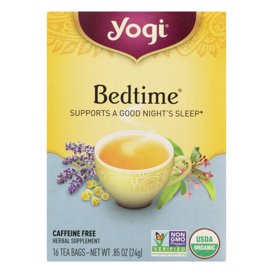 Caffeine Free Bedtime Chamomile Tea | Yogi | 1 Pack