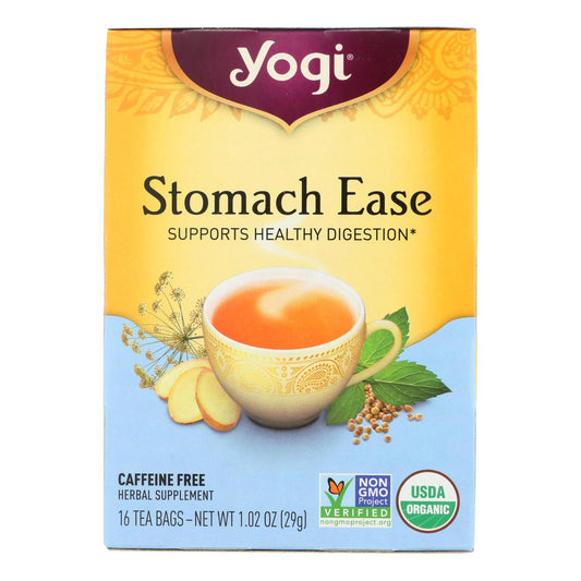 Organic Stomach Ease Herbal Tea | Yogi