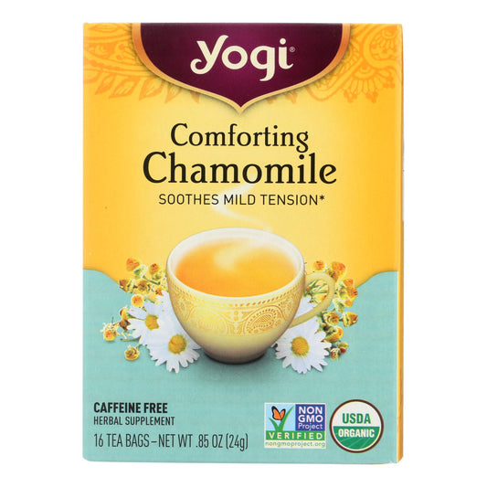 Organic Comforting Chamomile Tea | Yogi