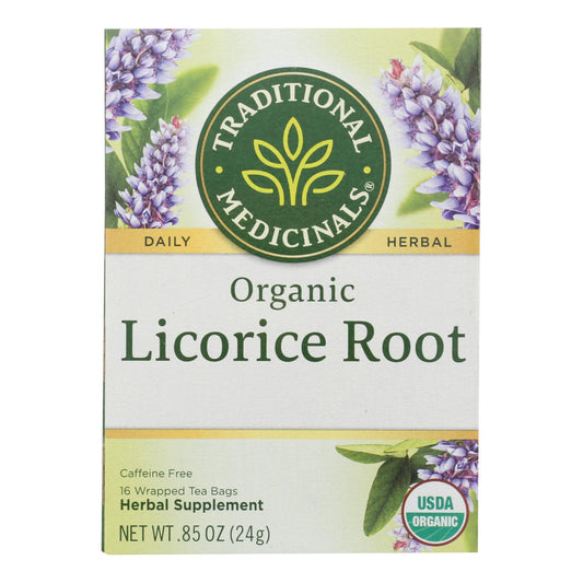 Organic Licorice Root Herbal Tea | Traditional Medicinals