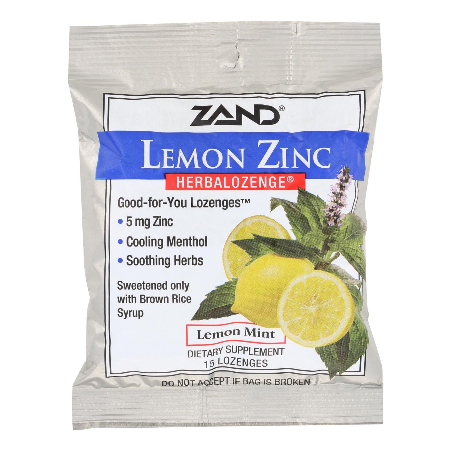 Lemon Zinc Herbalozenge | Zand