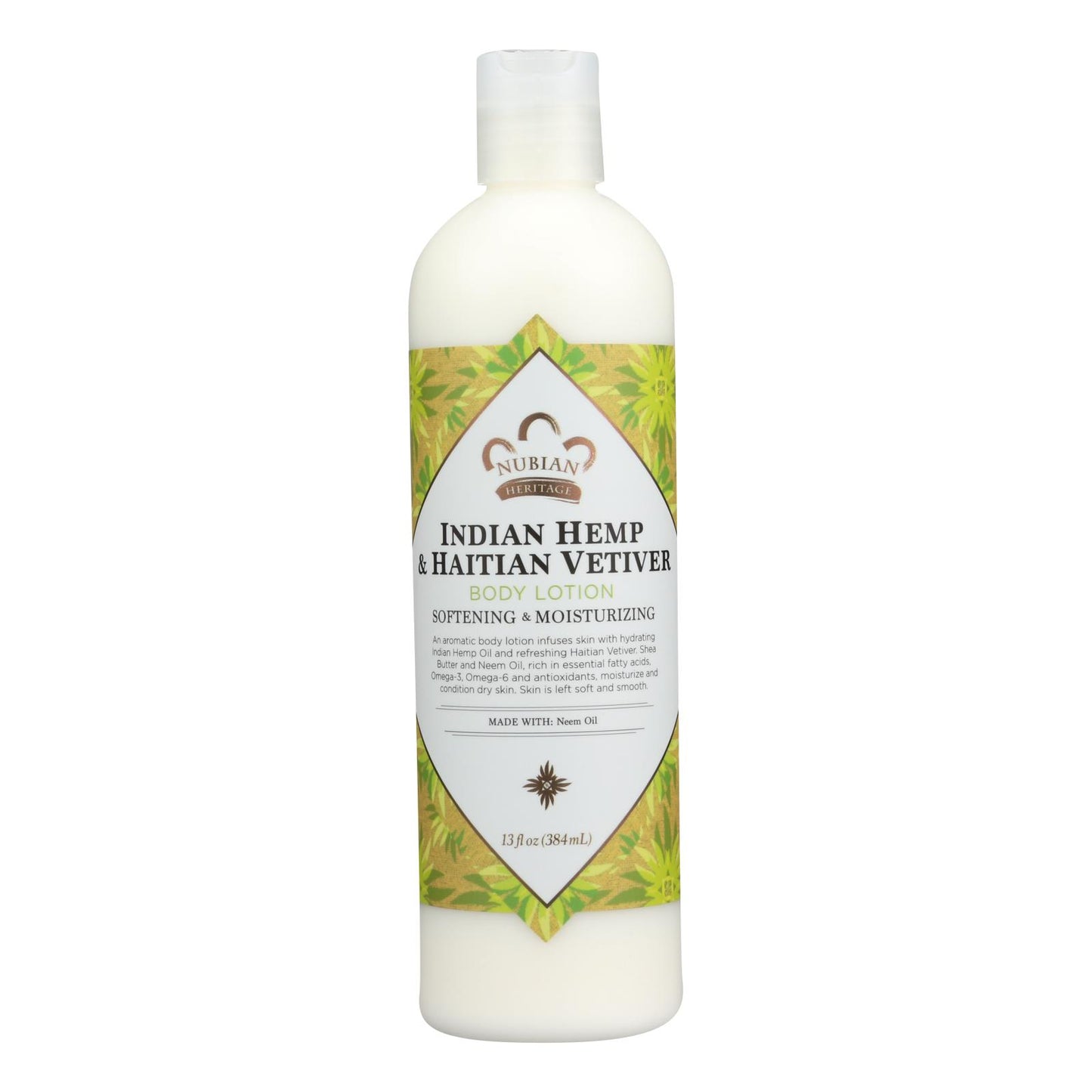 Indian Hemp and Hatian Vetiver Lotion | Nubian Heritage