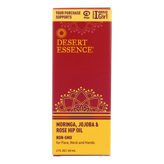 Moringa Jojoba And Rose Hip Oil |Desert Essence