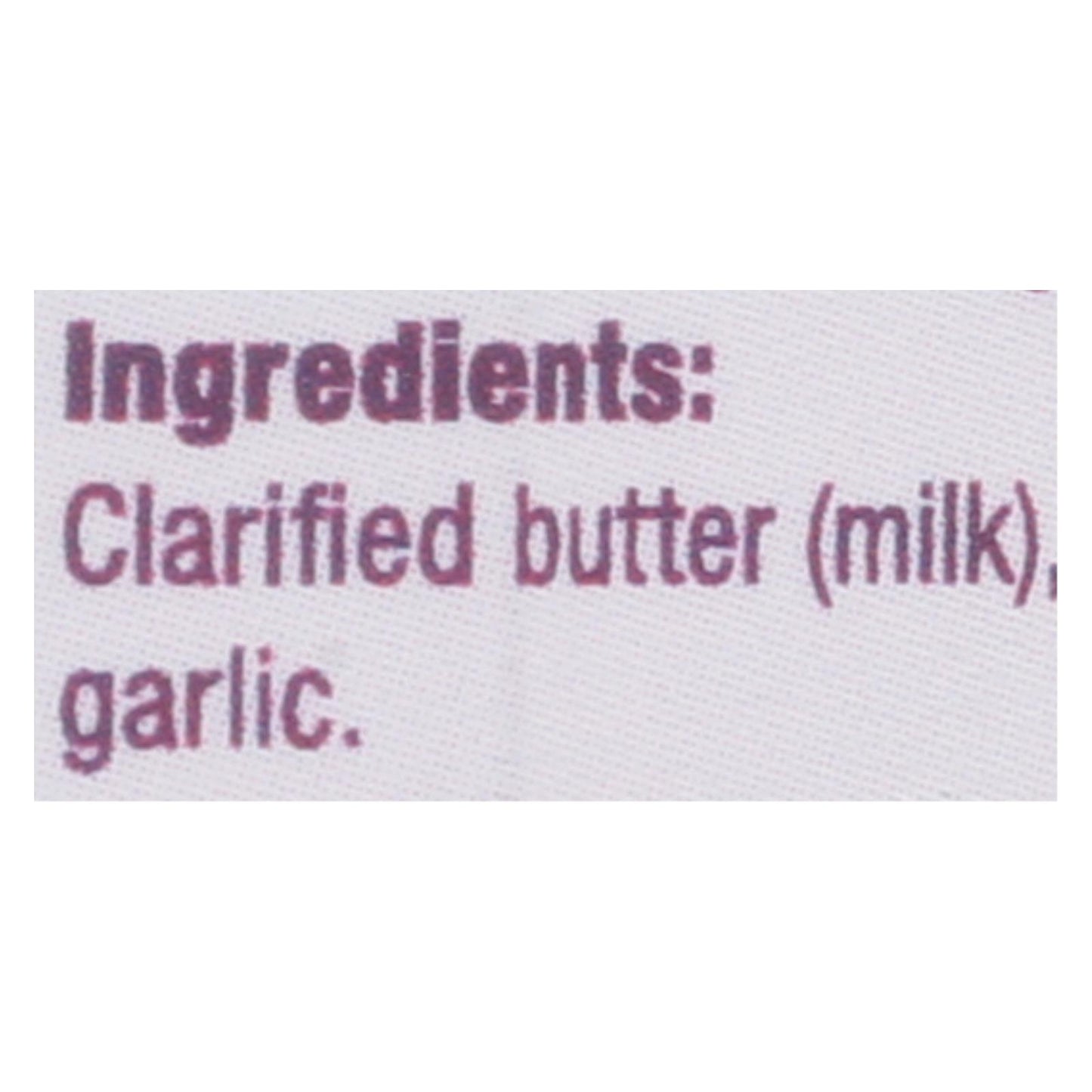Ghee Butter - Garlic | 4th & Heart | Case