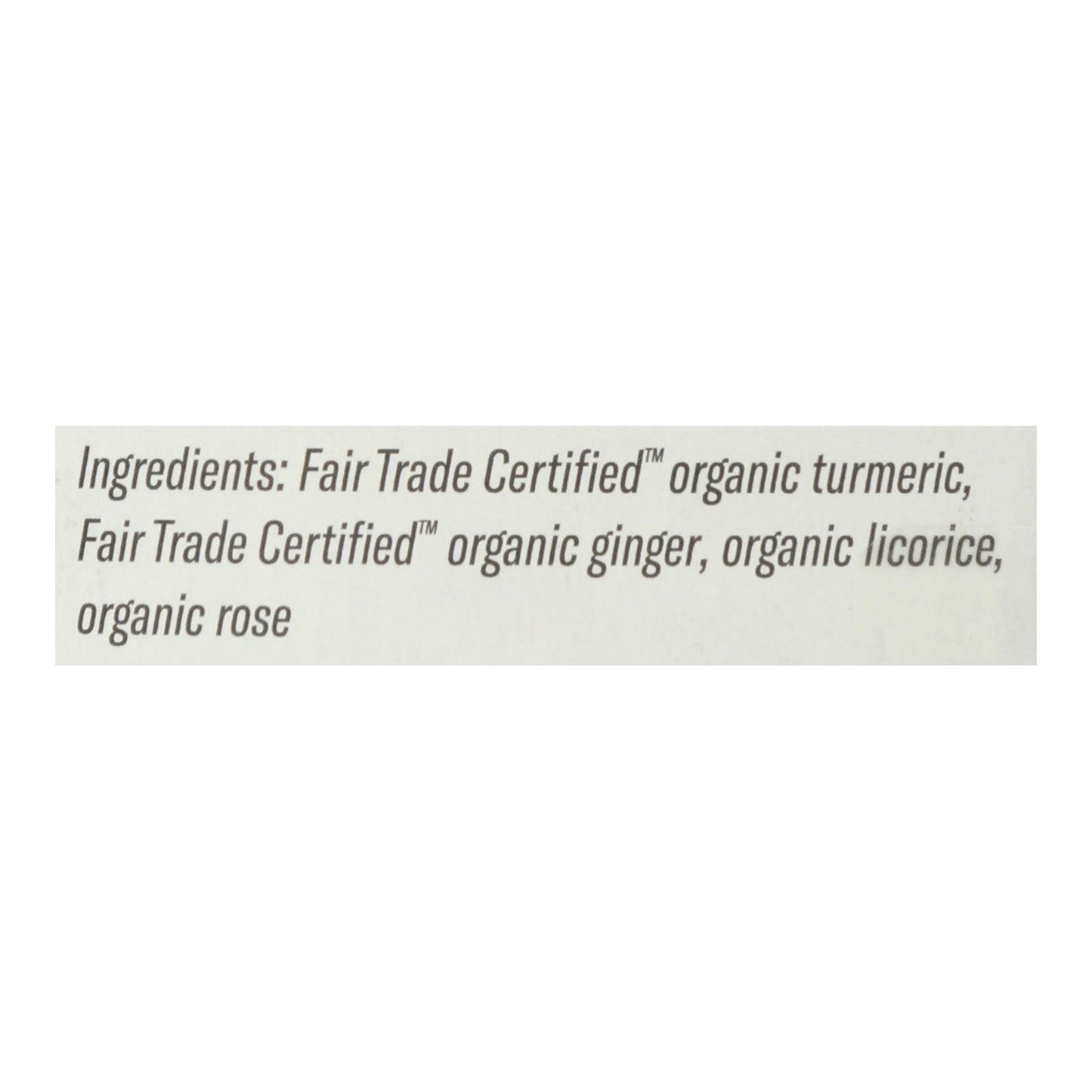 Organic Turmeric 3 Roots Tea | Numi