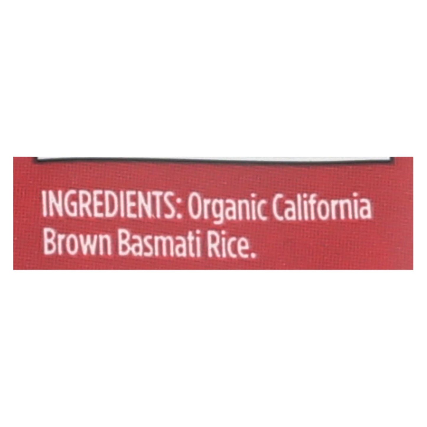 Organic California Brown Basmati Rice | Lundberg Family Farms