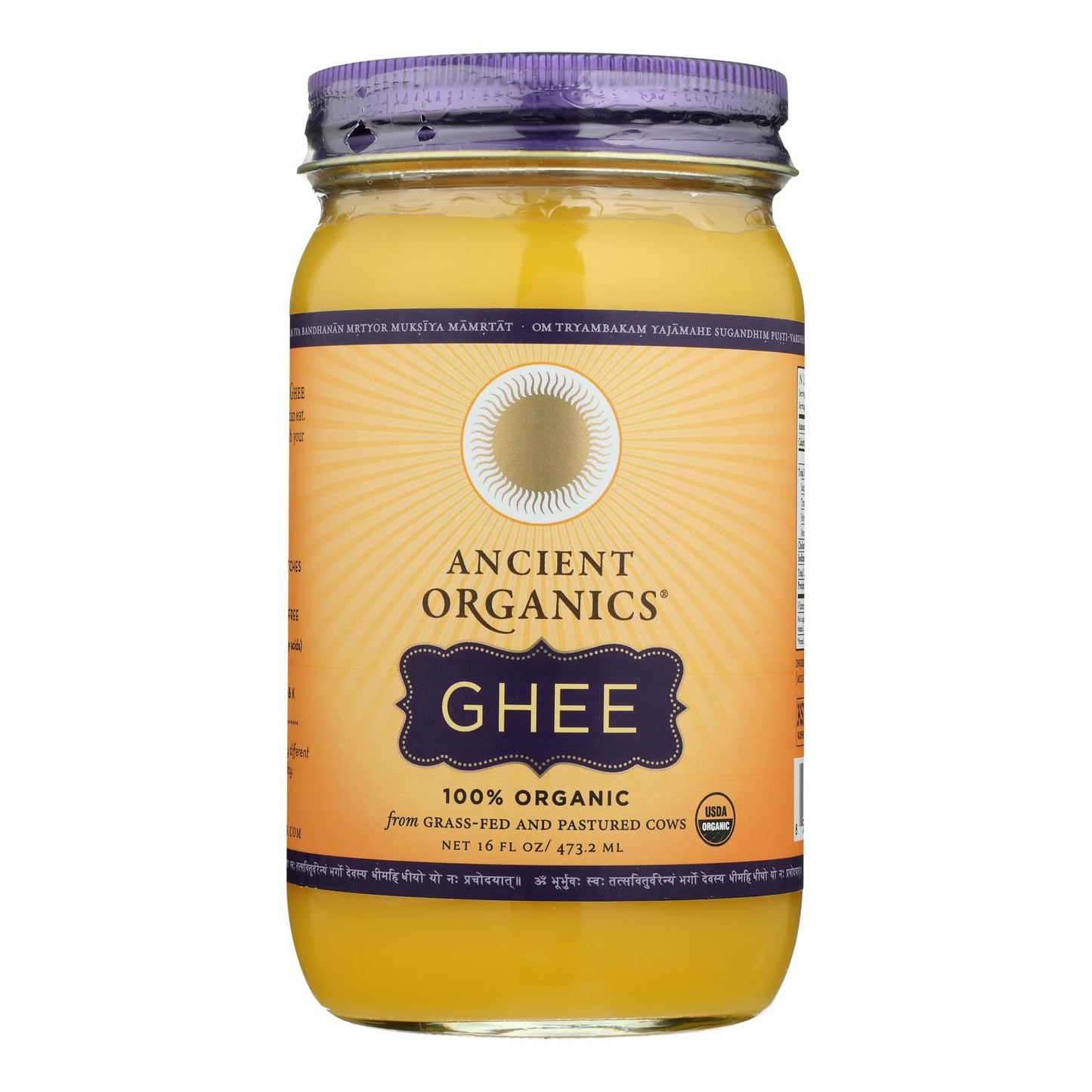 Organic Artisan Ghee | Ancient Organics