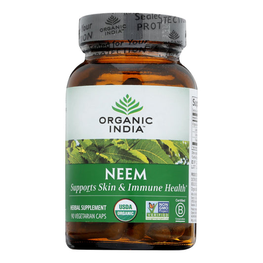 Neem Whole Herb Supplement|Organic India