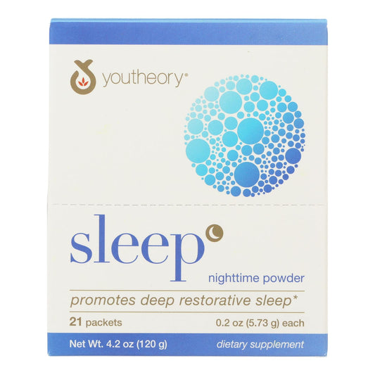 Youtheory Sleep Nighttime Powder  - 1 Each - 21 Ct