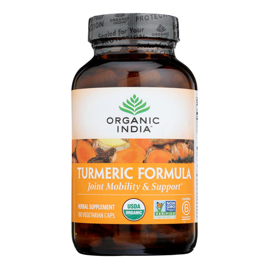 Organic India, Turmeric Formula, 180 Vegetarian Caps
