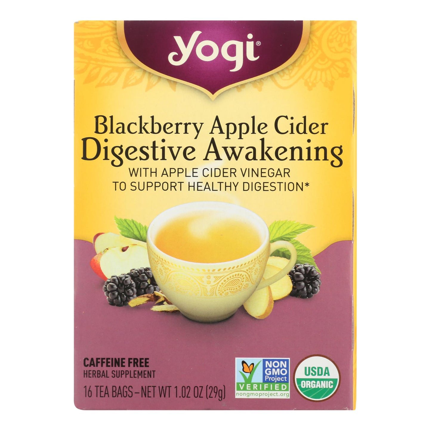 Blackberry Apple Cider Tea | Yogi