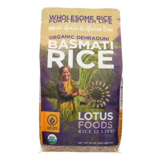 Organic Brown Basmati Rice | Lotus Foods