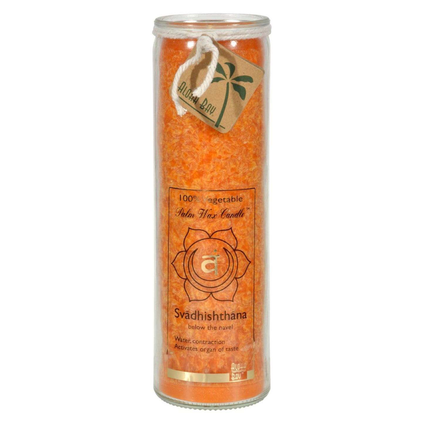 Love Svadhishthana Orange Unscented Chakra Jar | Aloha Bay