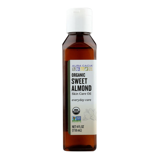 Organic Sweet Almond Skin Care Oil | Aura Cacia