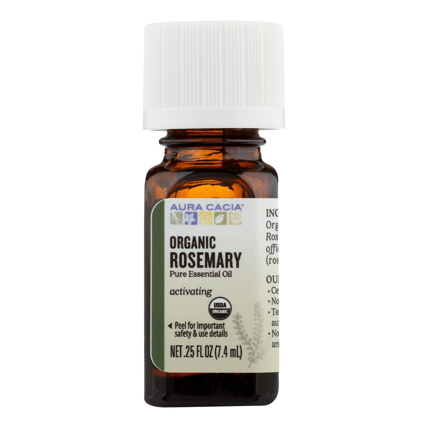 Organic Rosemary Essential Oil | Aura Cacia