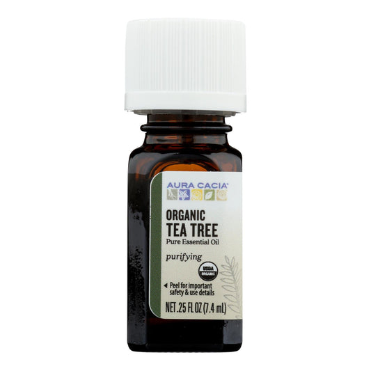 Organic Tea Tree Essential Oil | Aura Cacia