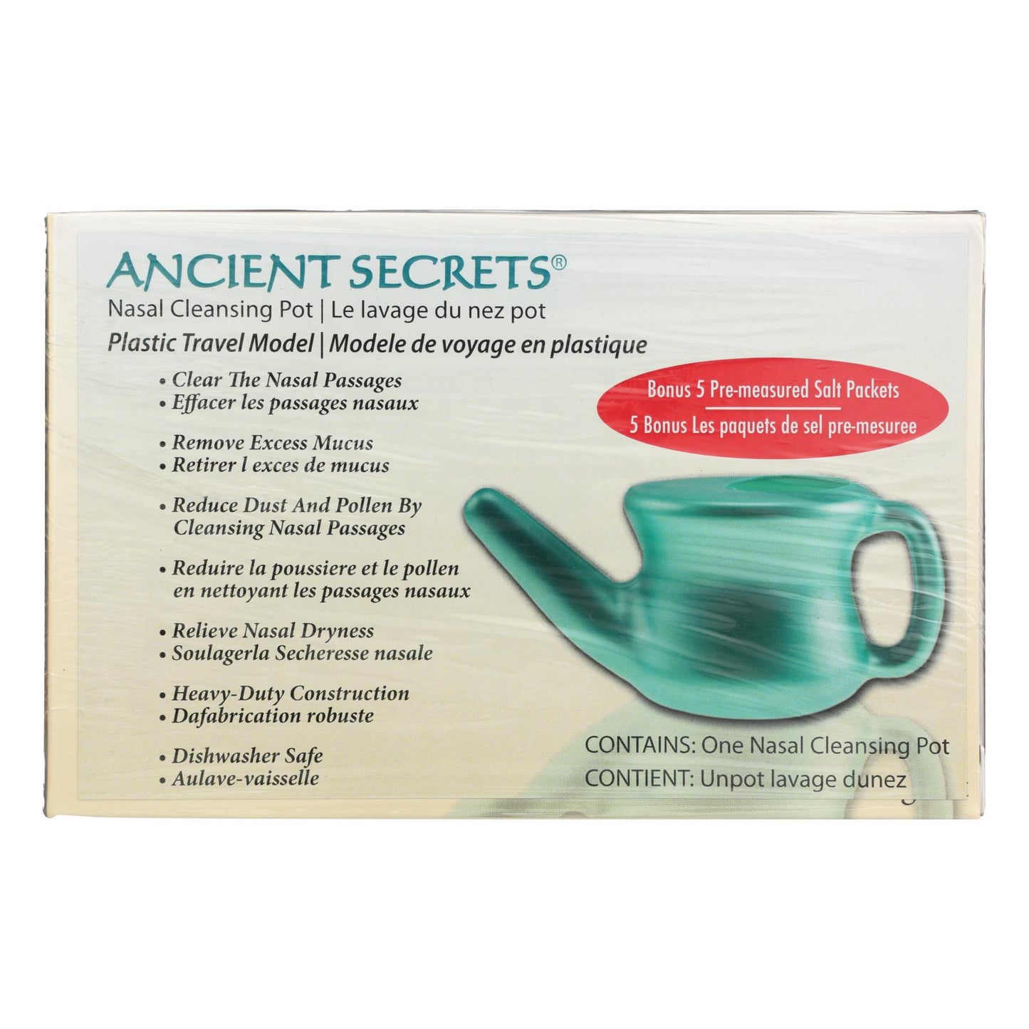 Plastic Neti Pot | Ancient Secrets