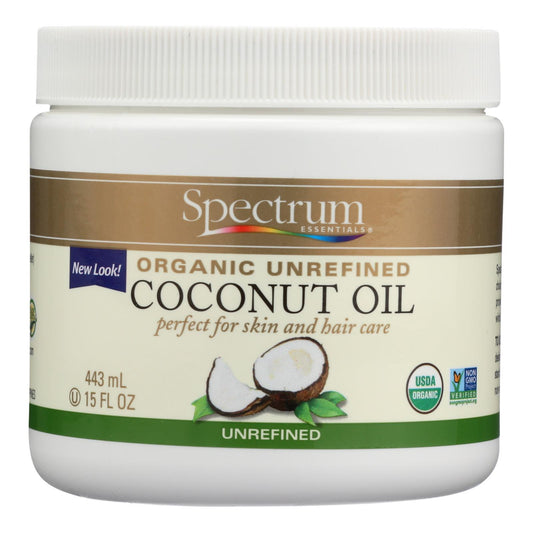 Organic Unrefined Coconut Oil | Spectrum Essentials