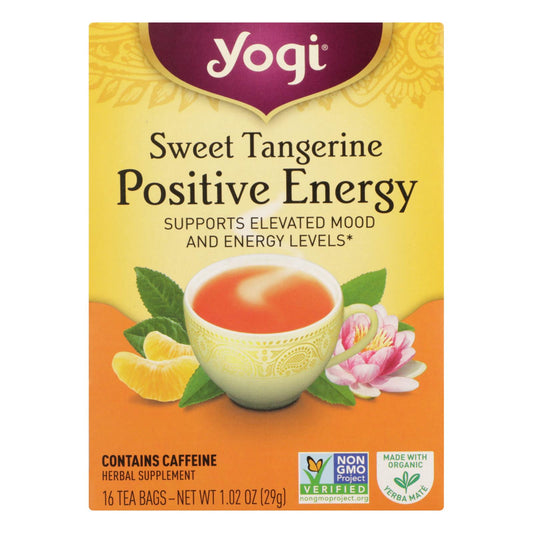 Positive Energy Herbal Tea Sweet Tangerine | Yogi