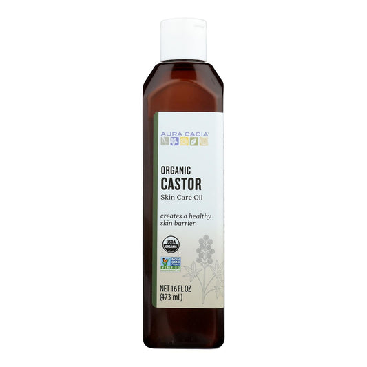 Organic Castor Skin Care Oil | Aura Cacia |16fl