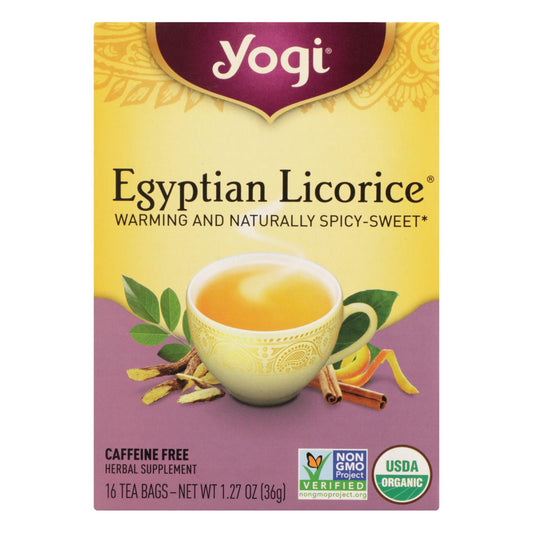 Egyptian Licorice | Yogi