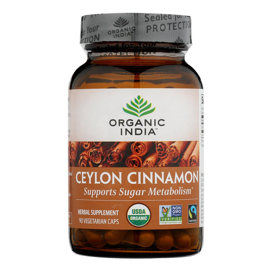 Organic Cinnamon Herbal Supplement | Organic India