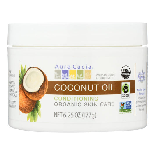 Coconut Organic Skincare & Hair Oil | Aura Cacia