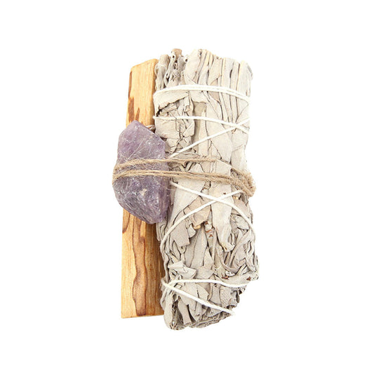 Sacred Healing Crystal & Smudge Kit