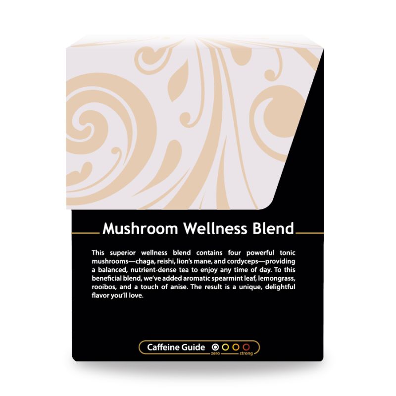 Mushroom Wellness Blend Tea | Buddha Teas | 6Boxes