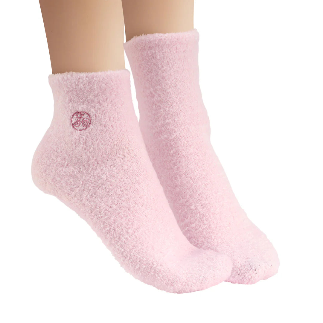 Aloe Moisture Socks - Pink| Earth Therapeutics